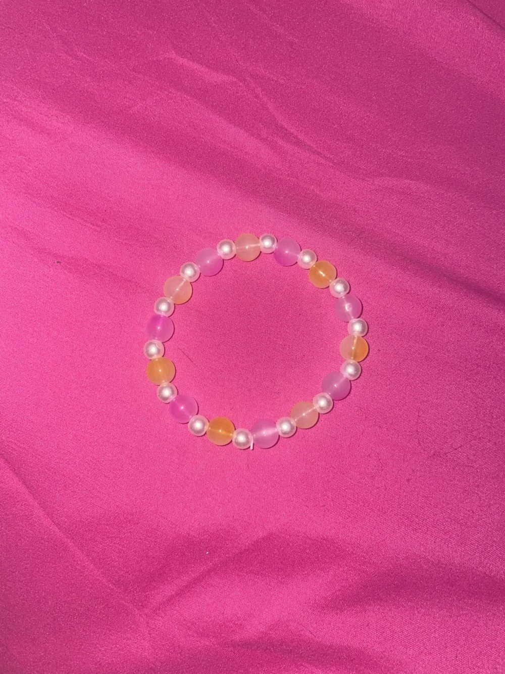 Pink and Yellow Bracelet - VERY STRETCHY!
💛🩷